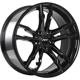 Purchase Top-Quality ART - R16518001B - REPLICA 165 Gloss Black Wheel (18x8.0 25mm) pa1