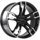 Purchase Top-Quality ART - R1651808 - REPLICA 165 Gloss Black - Machined Face Wheel  (18x8.0 35mm) pa1
