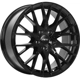Purchase Top-Quality ART - R16618005 - REPLICA 166 Gloss Black Wheel (8x18 25mm) pa2