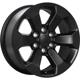 Purchase Top-Quality ART - R16718002A - REPLICA 167 Satin Black Wheel (18x8.0 20mm) pa1