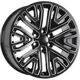 Purchase Top-Quality ART - R1762001B - REPLICA 176 Gloss Black - Milled Edge Wheel  (20x9.0 24mm) pa31