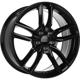 Purchase Top-Quality ART - R17718002B - REPLICA 177 Gloss Black Wheel (18x8.0 35mm) pa1
