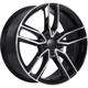 Purchase Top-Quality REPLICA 177 Gloss Black - Machined Face Wheel by ART (18x8.0 35mm) pa32
