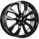 Purchase Top-Quality ELEMENT Gloss Black Wheel by ART (19x8.0 35mm) pa32