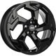 Purchase Top-Quality ART - R22117002 - REPLICA 221 Gloss Black Wheel 17x7.0 45mm) pa1