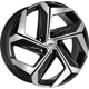 Purchase Top-Quality ART - R22219001 - REPLICA 222 Gloss Black - Machined Face Wheel (19x7.5 50mm) pa1
