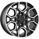 Purchase Top-Quality ART - R2661802 - REPLICA 266 Gloss Black - Machined Face Wheel  (18x8.0 35mm) pa31
