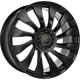 Purchase Top-Quality ART - R2672102 - REPLICA 267 Satin Black Wheel (21x10.5 48mm) pa29