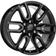 Purchase Top-Quality ART - R27020001 - REPLICA 270 Gloss Black Wheel (20x9.0 27mm) pa29