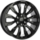 Purchase Top-Quality ART - R27120001 - REPLICA 271 Gloss Black Wheel (20x9.0 27mm) pa32