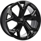 Purchase Top-Quality ART - R27222001 - REPLICA 272 Gloss Black Wheel (22x10.0 18mm) pa32