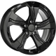 Purchase Top-Quality ART - R2981701 - REPLICA 298 Gloss Black Wheel (17x7.5 45mm) pa32