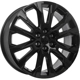 Purchase Top-Quality ART - R3062001 - REPLICA 306 Gloss Black Wheel (20x8 45mm) pa32