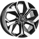 Purchase Top-Quality ART - R3091601 - REPLICA 309 Gloss Black - Machined Face Wheel (16x6.5 40mm) pa32