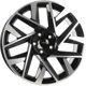 Purchase Top-Quality ART - R3111801 - REPLICA 311 Gloss Black - Machined Face Wheel (18x7.5 45mm) pa35