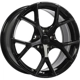 Purchase Top-Quality ART - R3191801 - REPLICA 319 Gloss Black Wheel  (18x8.0 35mm) pa33