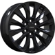 Purchase Top-Quality ART - R3232001 - REPLICA 323 Gloss Black Wheel (20x8.0 50mm) pa32