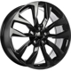 Purchase Top-Quality ART - R3251706 - REPLICA One Gloss Black Wheel (17x7 45mm) pa32