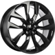 Purchase Top-Quality ART - R3251810 - ONE Gloss Black Wheel (18x8.0 40mm) pa32