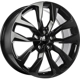 Purchase Top-Quality ART - R3251811 - ONE Gloss Black Wheel  (18x8.0 35mm) pa32
