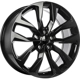 Purchase Top-Quality ONE Gloss Black Wheel by ART (19x8.0 45mm) pa32