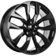 Purchase Top-Quality ART - R3252007 - ONE Gloss Black Wheel (20x8.5 45mm) pa32