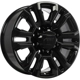 Purchase Top-Quality ART - R3272003 - REPLICA 327 Gloss Black Wheel (20x8.5 15mm) pa31