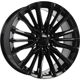 Purchase Top-Quality ART - R3302201 - REPLICA 330 Gloss Black Wheel (22x9.0 28mm) pa31