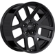 Purchase Top-Quality ART - R3502001 - REPLICA 350 Satin Black Wheel (20x9.0 19mm) pa31
