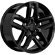 Purchase Top-Quality ART - R3531701 - REPLICA 353 Gloss Black Wheel (17x8.5 35mm) pa31