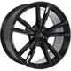 Purchase Top-Quality ART - R3632201 - REPLICA 363 Gloss Black Wheel (22x9.5 37mm) pa31