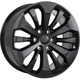 Purchase Top-Quality ART - R3722001 - REPLICA 372 Gloss Black Wheel  (20x8.5 44mm) pa31