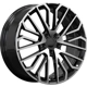 Purchase Top-Quality REPLICA 380 Gloss Black - Machined Face Wheel by ART (19x8.0 45mm) pa1