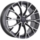 Purchase Top-Quality ART - R3821801 - REPLICA 382 Gloss Black - Machined Face Wheel (18x7.5 45mm) pa1