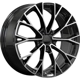Purchase Top-Quality ART - R3821901 - REPLICA 382 Gloss Black - Machined Face Wheel (19x8.0 45mm) pa1