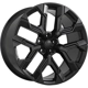 Purchase Top-Quality REPLICA 400 Gloss Black Wheel by ART (20x10 38mm) pa1