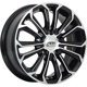 Purchase Top-Quality REPLICA 95 Gloss Black - Machined Face Wheel by ART (15x6.0 40mm) pa1