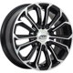 Purchase Top-Quality ART - R951604 - REPLICA 95 Gloss Black - Machined Face Wheel (16x6.5 40mm) pa1