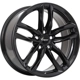 Purchase Top-Quality Gloss Black alloy by ART (17x7.5 42.0 mm) pa1