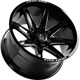 Purchase Top-Quality Gloss Black - Milled Edge alloy by AXE WHEELS (20x10.0 -19.0 mm) pa2