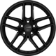 Purchase Top-Quality C01 Gloss Black Wheel by CECO (17x7.5 40mm) pa1