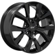 Purchase Top-Quality DAI WHEELS - DW10717005 - MISSION Gloss Black Wheel  (17x7.5 40mm) pa31