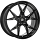 Purchase Top-Quality GRAVITY Gloss Black Wheel by DAI WHEELS (18x8.0 42mm) pa1