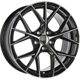 Purchase Top-Quality DAI WHEELS - DW1241401 - A-SPEC Gloss Black - Machined Face Wheel (14x6.0 35mm) pa32