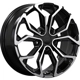 Purchase Top-Quality DAI WHEELS - DW1311704 - MUSE Gloss Black - Machined Face Wheel  (17x7.0 45mm) pa1