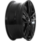 Purchase Top-Quality DAI WHEELS - DW9017030 - PRIME Gloss Black Wheel  (17x7.0 42mm) pa2