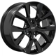 Purchase Top-Quality Gloss Black alloy by DAI WHEELS (17x7.5 42.0 mm) pa1