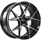 Purchase Top-Quality Gloss Black - Machined Face alloy by DAI WHEELS (20x9.0 35.0 mm) pa1