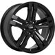 Purchase Top-Quality Alliage noir brillant de DAI WHEELS (15x6,5 40,0 mm) pa1