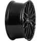 Purchase Top-Quality Alliage noir brillant de DAI WHEELS (17x7.0 45.0 mm) pa1